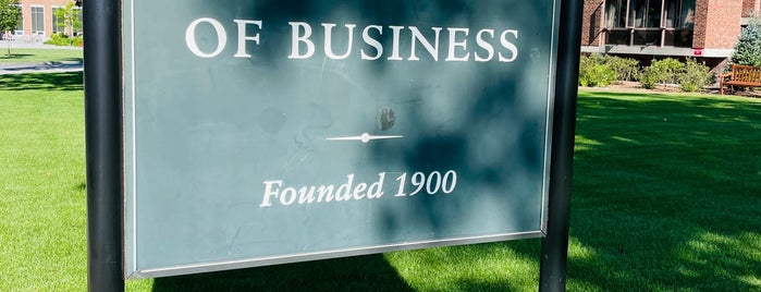 Tuck School of Business at Dartmouth is one of Been thrre.