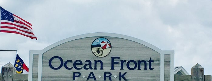 Kure Beach Ocean Front Park is one of CBS Sunday Morning 3.