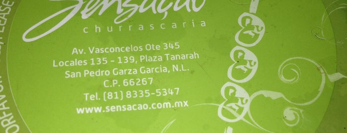 Sensaçao Churrascaria is one of Lugares para ir a cenar en Monterrey $$$ (200-400).