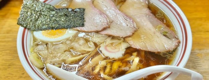 白河ラーメン くぬぎ is one of うまし.