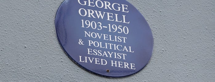 House of George Orwell is one of London.