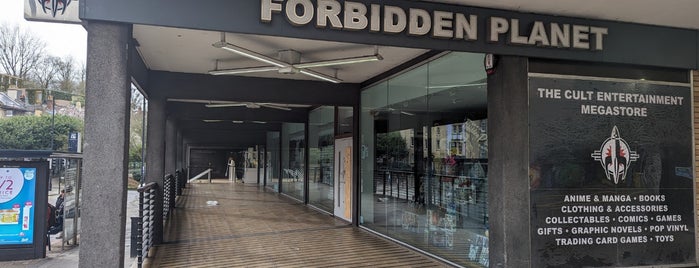 Forbidden Planet is one of Sydengland.