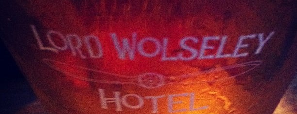 Lord Wolseley Hotel is one of The hit list.