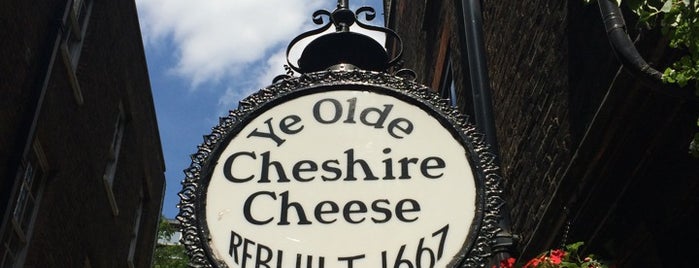 Ye Olde Cheshire Cheese is one of my london.