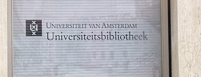 Universiteitsbibliotheek is one of Amsterdam.