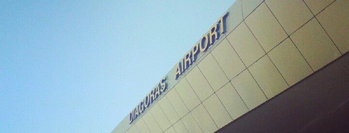 Rhodes International Airport "Diagoras" (RHO) is one of Airports Europe.