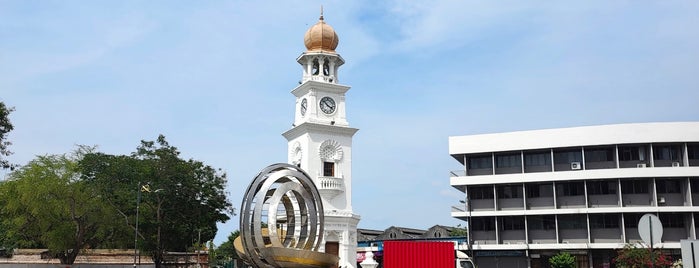 Queen Victoria Memorial Clock Tower is one of Where to go in Penang.