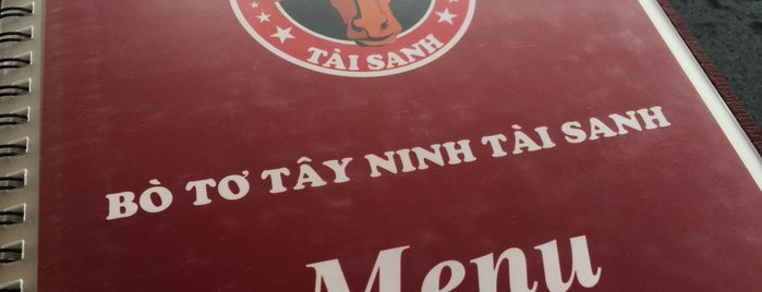 Bò tơ Tây Ninh Tài Sanh 5 is one of Hanoi Restaurant 2 Place I visited.