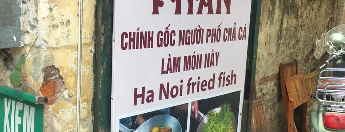Chả Cá Phan (Nhái) 20 Xóm Hạ Hồi is one of Hanoi Restaurant 3 Place I visited.