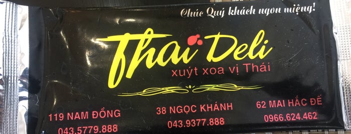 Thai Deli 62 Mai Hắc Đế is one of Hanoi Restaurant 2 Place I visited.