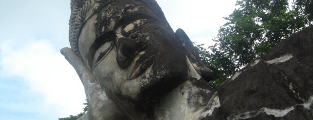 Garden of the Buddhas is one of Laos-Vientiane Place I visited.