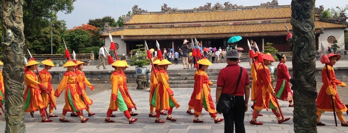 Điện Thái Hòa (Palace of Supreme Harmony) is one of Hue Public Place I visited.