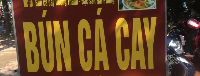 Dương Thành Quán Bún Cá Cay Hải Phòng is one of Hanoi Streetfood 2 Place I visited.