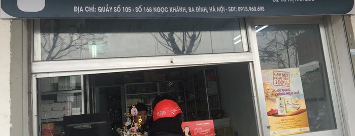 168 Ngọc Khánh-Nhà thuốc số 1 is one of Hanoi Shop & Service 2 Place I visited.