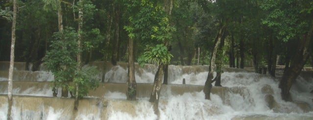 Tad Sae Waterfalls is one of Laos-Luang Prabang Place I visited.