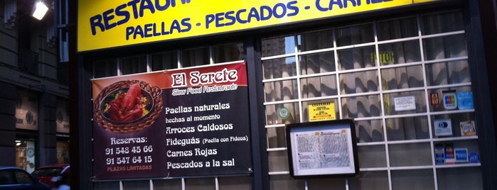 El Serete is one of madrid.