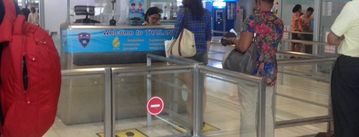Thai Immigration Arrival Zone (West) is one of Thailand-Bangkok Place I visited.