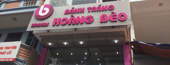Hoàng Bèo - Bánh Tráng Cuốn Thịt Heo is one of Hanoi Restaurant 2 Place I visited.