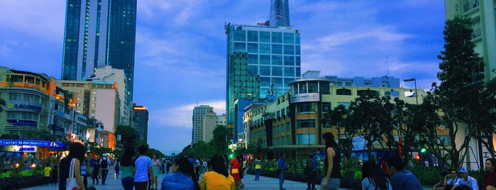 Nguyen Hue Pedestrian Plaza is one of Vietnam.