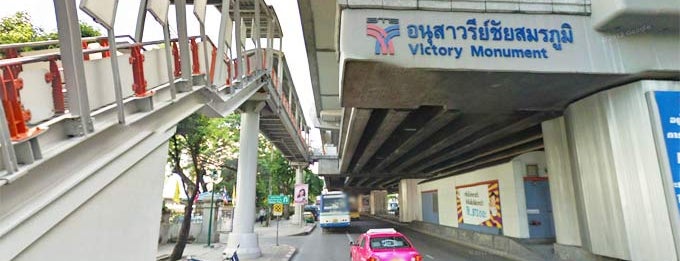 BTS Victory Monument (N3) is one of Thailand-Bangkok Place I visited.