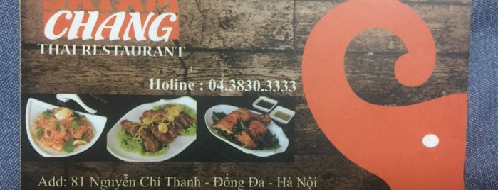 Sayam Chang 81 Nguyễn Chí Thanh is one of Hanoi Restaurant 2 Place I visited.