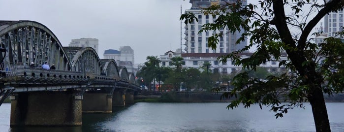 Sông Hương (Perfume River) is one of Hue.