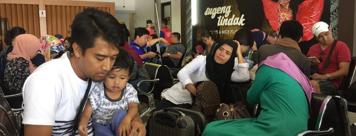 Waiting Room Adisucipto Airport - Airasia is one of Indonesia-Java (Ijen-Yogyakarta Place I visited).