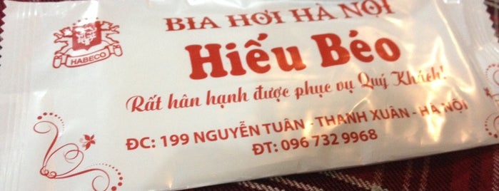 Bia Hiếu Béo 199 Nguyễn Tuân (Bia Linh Chi Cũ) is one of Hanoi Restaurant 2 Place I visited.