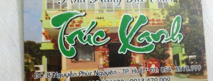 Nhà hàng+Khách sạn Trúc Xanh (Green Bamboo Restaurant & Hotel) is one of Hue Shop & Service I visited.