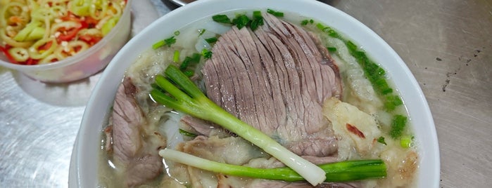 Phở Cường Hàng Muối is one of must try.