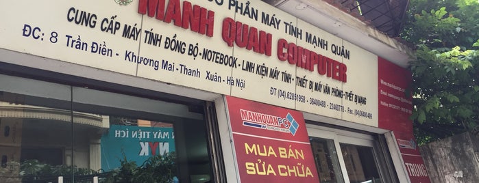 Mạnh Quân Computer is one of Hanoi Shop & Service 2 Place I visited.