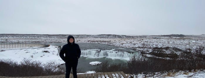 Faxafoss is one of Iceland.