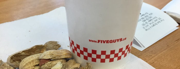 Five Guys is one of Been there, done that !.