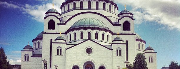 Cathedral of St. Sava is one of ДЕЯН.