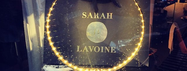 Boutique Sarah Lavoine is one of Paris.
