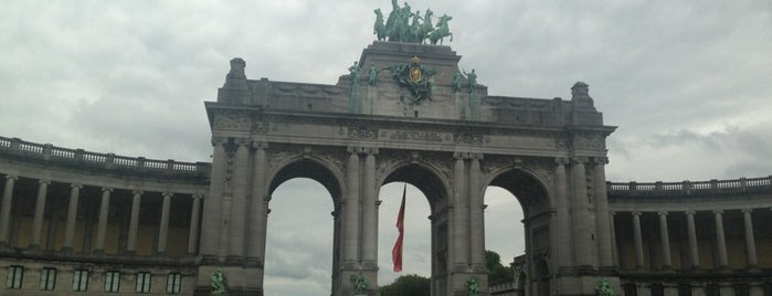Parc du Cinquantenaire is one of Visit Brussels.