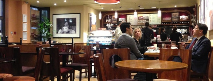 Costa Coffee is one of His London.