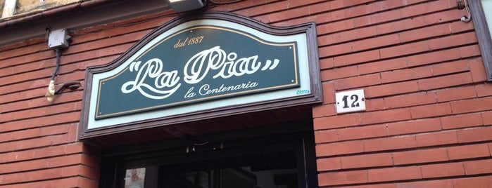 La Pia Centenaria is one of สถานที่ที่บันทึกไว้ของ Elise.