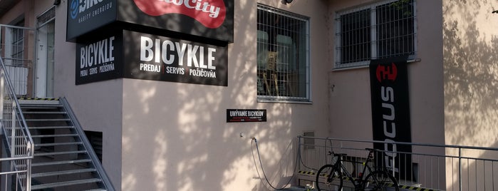 VeloCity is one of Bicycle Shops in Bratislava.