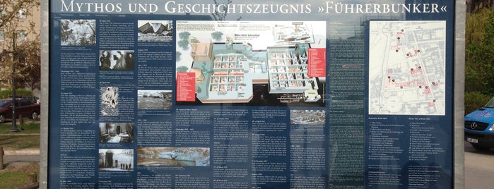 Führerbunker is one of Nazi architecture and World War II in Berlin.