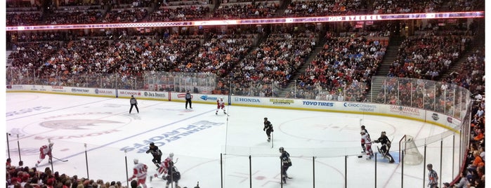 Honda Center is one of Hockey Arenas!.