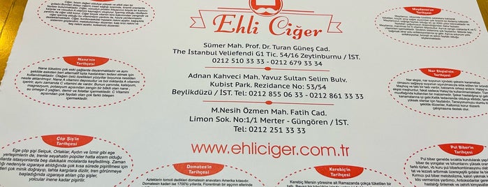 EHL-İ CİGER is one of TDL.