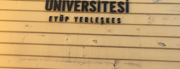 Istanbul Sabahattin Zaim Üniversitesi Eyüp Yerleskesi is one of Üniversiteler.