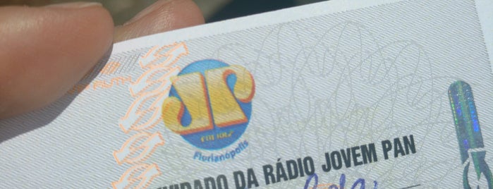 Jovem Pan Floripa FM is one of Lugares que já dei checkin.