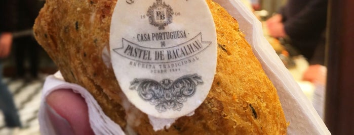 Casa Portuguesa do Pastel de Bacalhau is one of Lieux qui ont plu à Matheus Henrique.