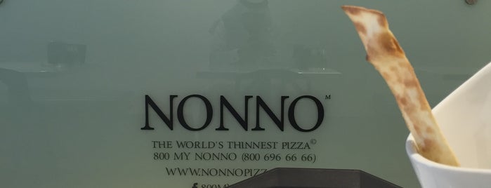 NONNO The World's Thinnest Pizza is one of Dubai.