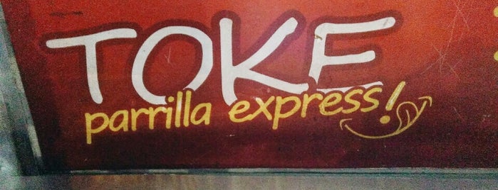 Toke Parrilla Express is one of Colombiano arepas.