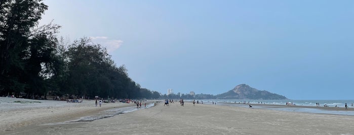 Suan Son Pradipat Beach is one of Hua Hin, Thailand.