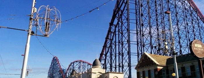 Blackpool Pleasure Beach is one of Places I've been.