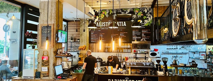 Baristocratia is one of Coffee & Dessert & Books | Kahve & Tatlı ☕️🍮🍫📚.
